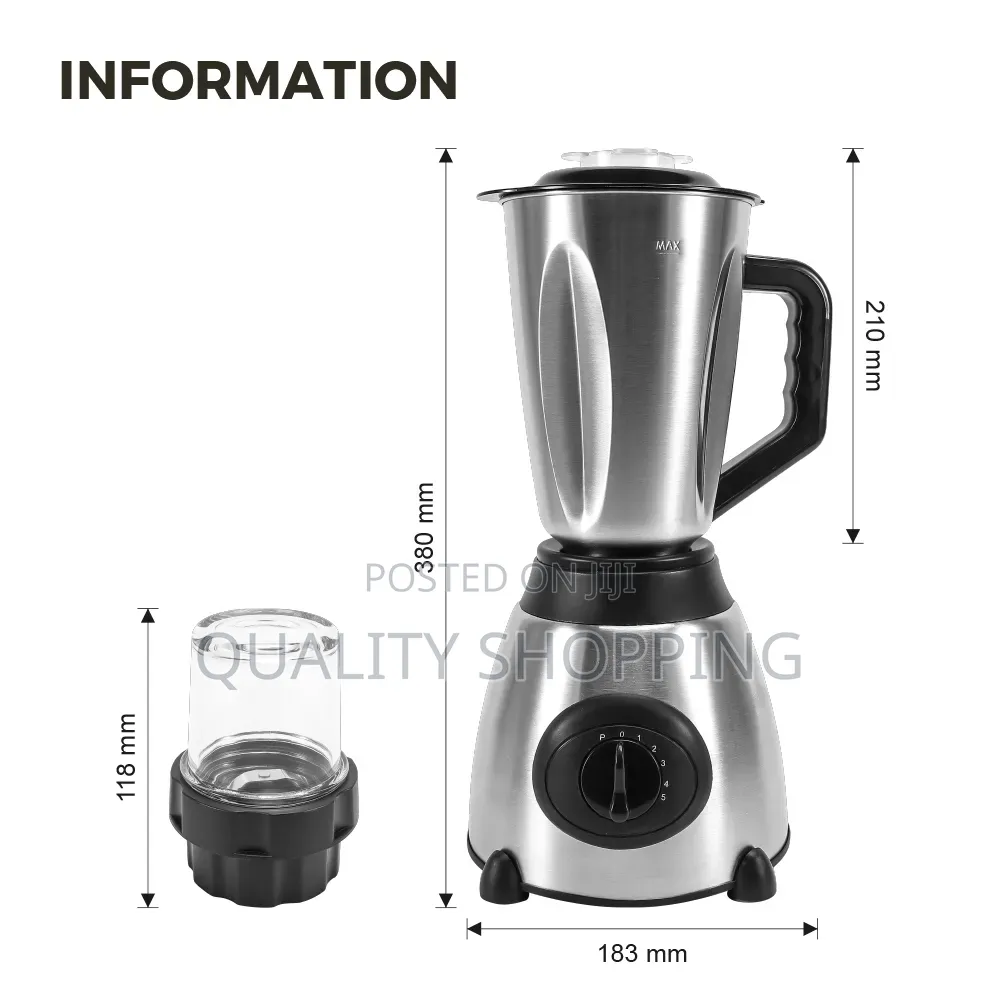 Hobby Lobby Blender and Grinder 1.5l 300 Watts