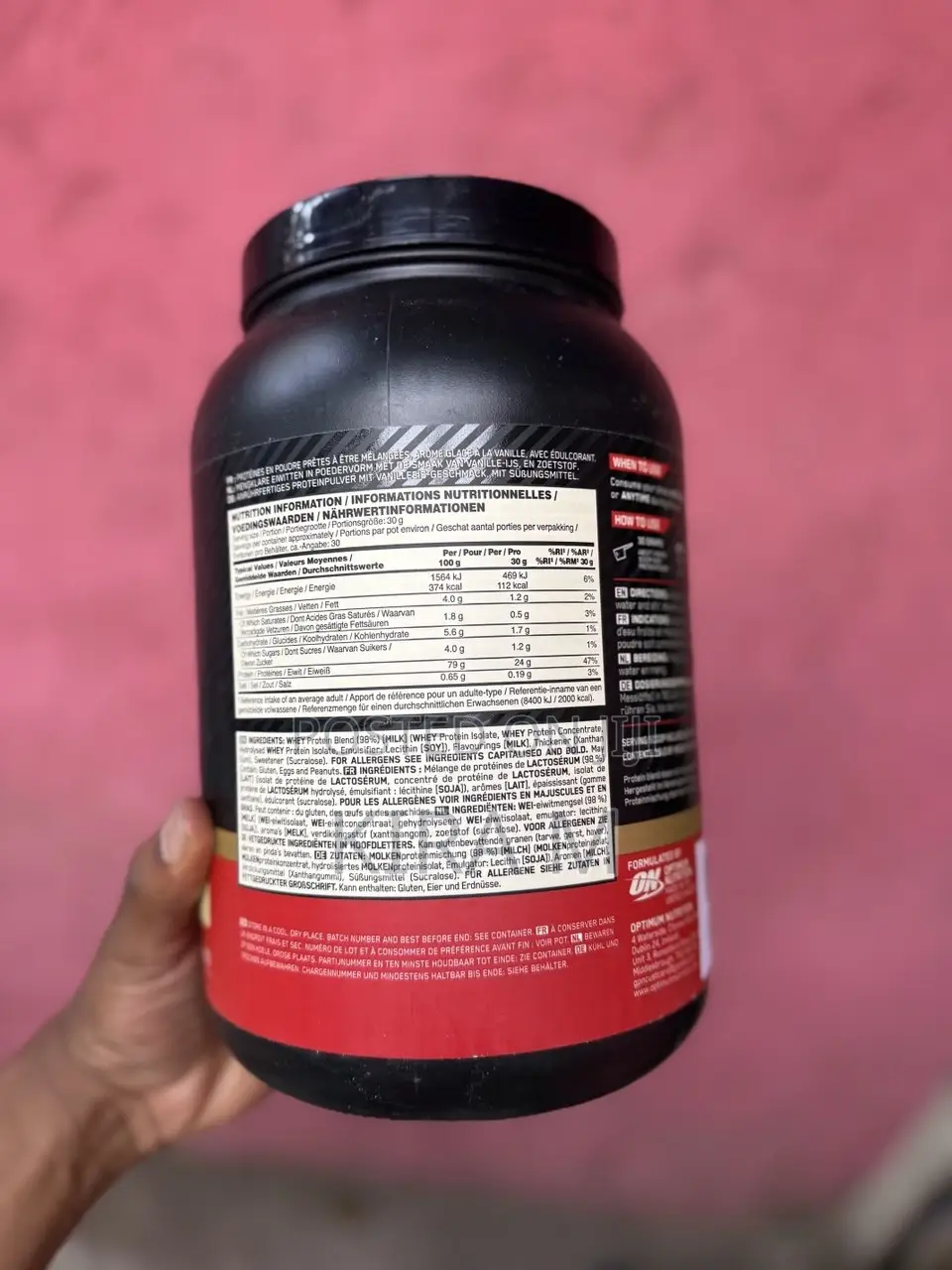 Opium Nutrition Whey Protien
