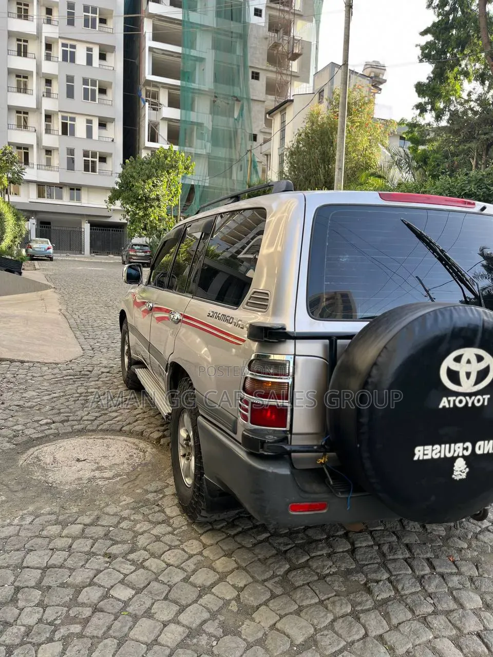 Toyota Land Cruiser 1999 Silver