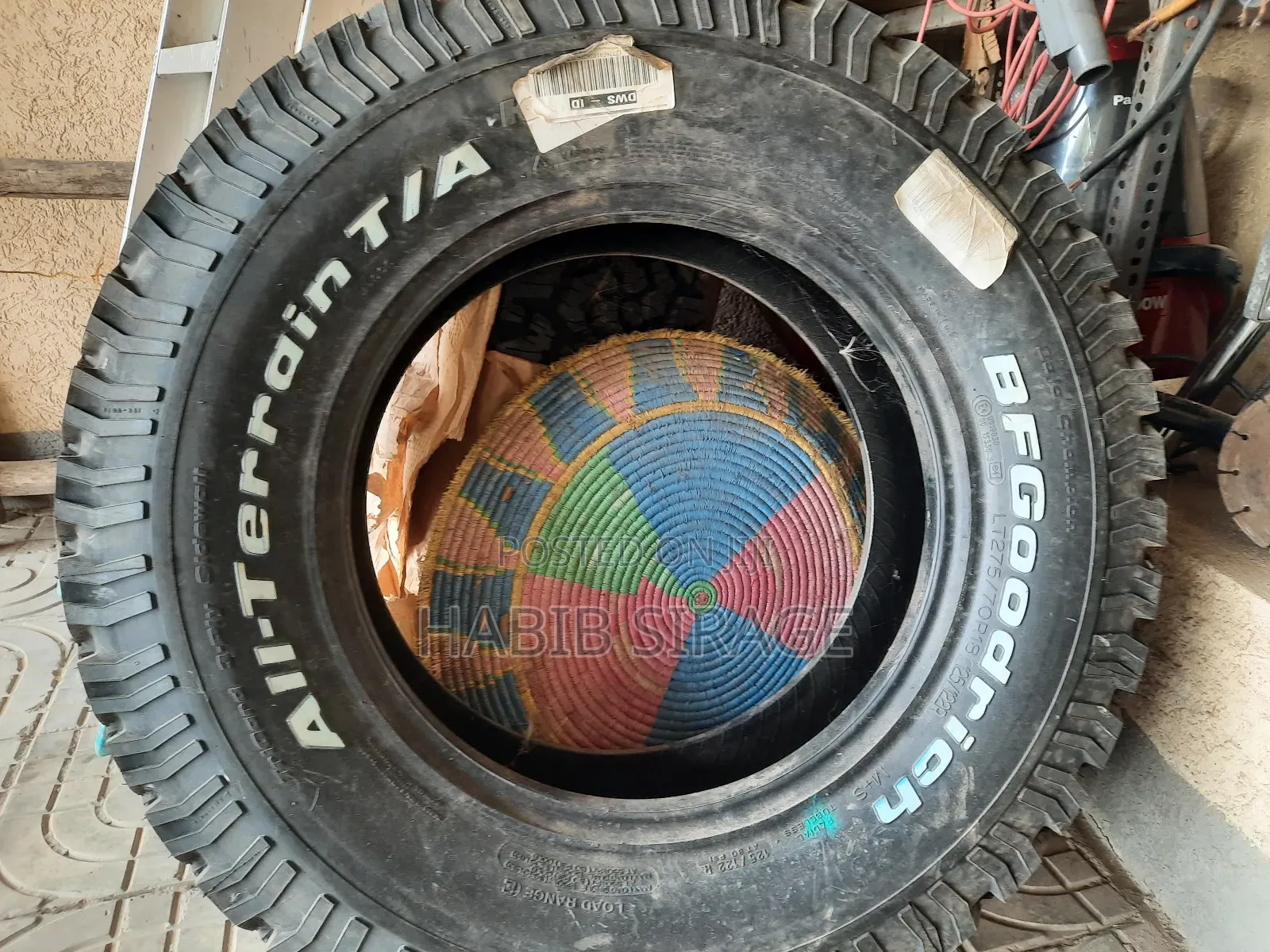 Tyres Size 275/70/18 From Usa