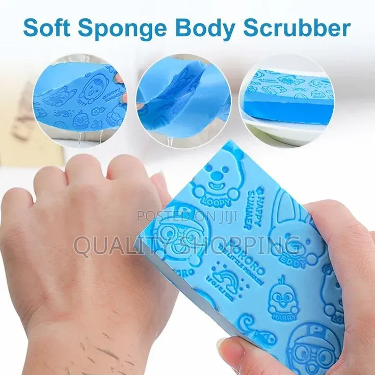 Pororo Sponge Clay Exfoliating Sponge Clay