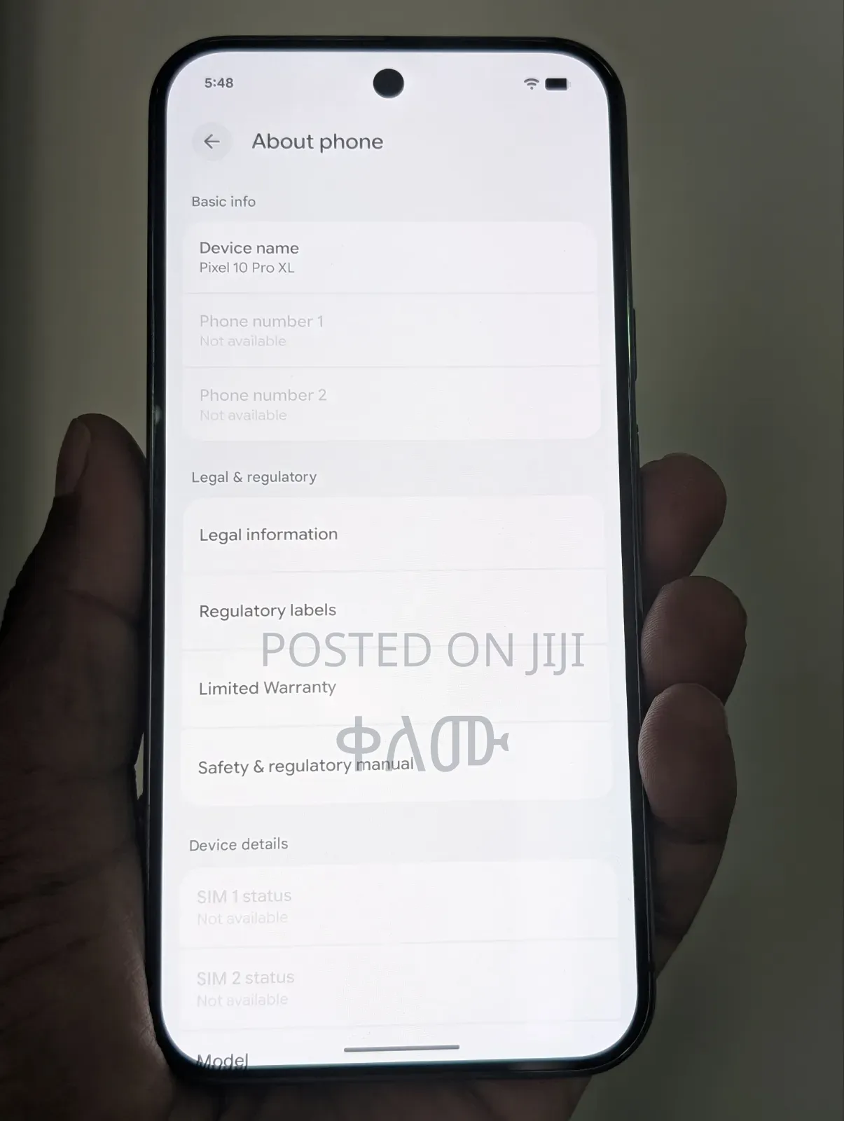 New Google Pixel 10 Pro XL 256 GB Black