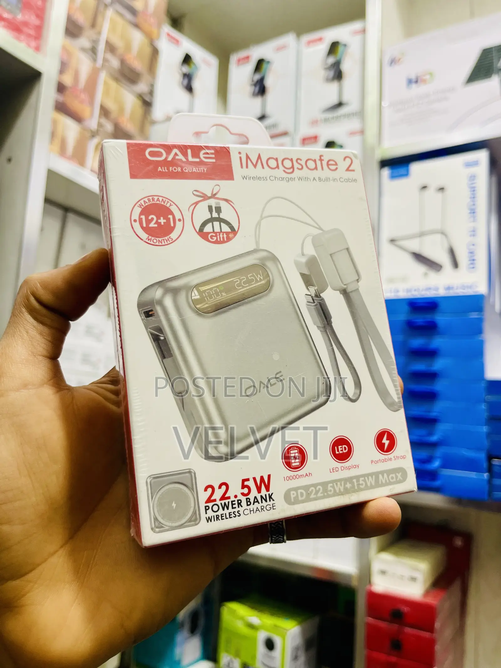Oale 10,000mah Wireless Power Bank
