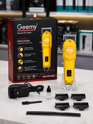 Geemy Gm6668 Hair Clipper- Golden