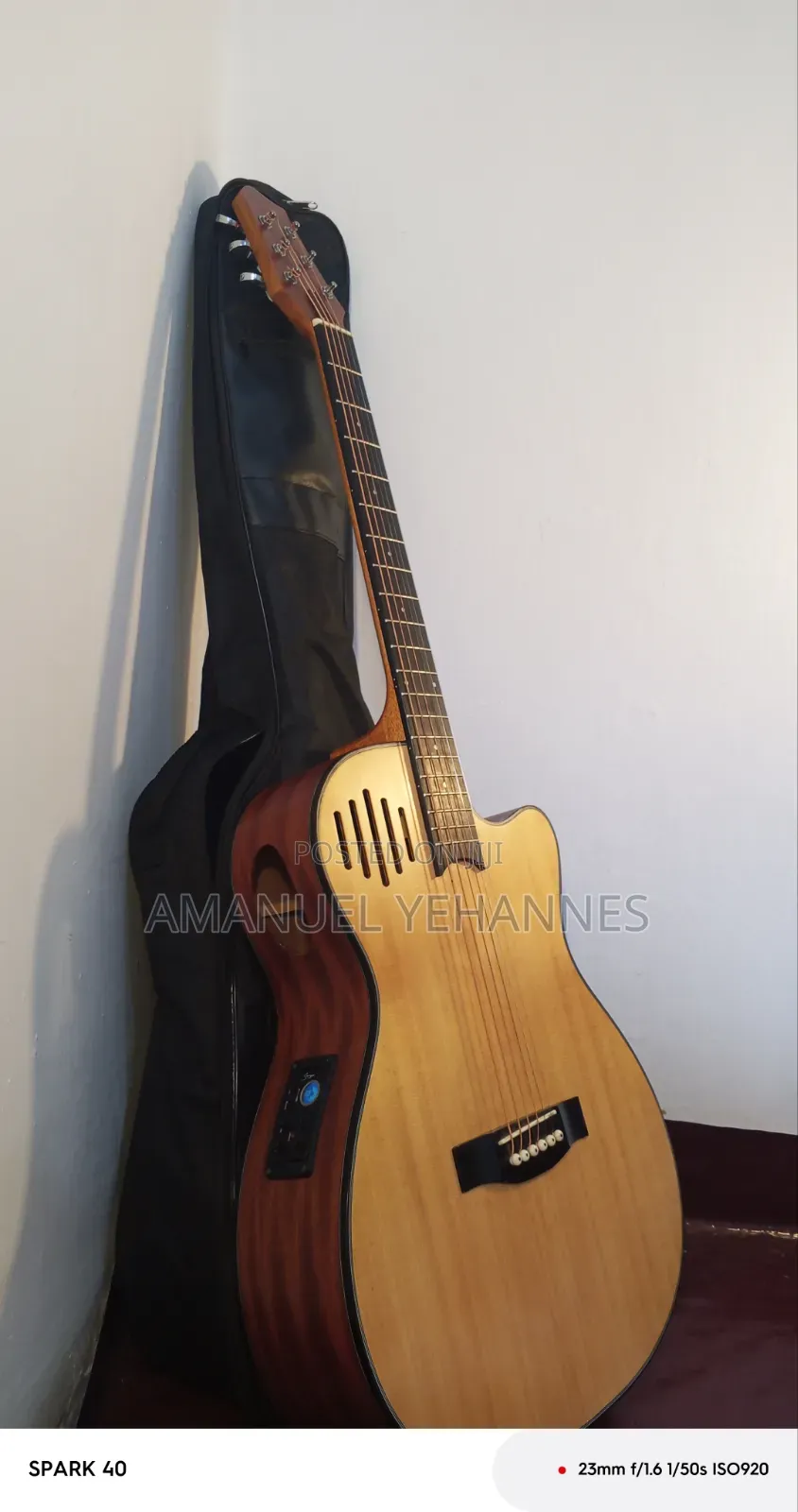 Smiger Lg-05 Semi Acoustic Guitar