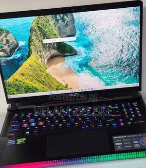 New Laptop MSI Raider GE68HX 13VI-202US 32GB Intel Core i9 SSD 1T