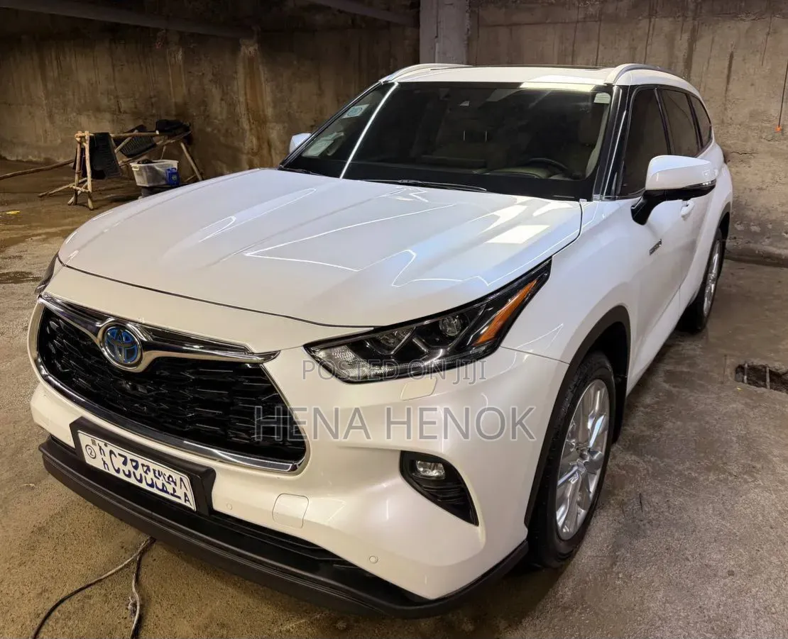 Toyota Highlander Hybrid 2023 White