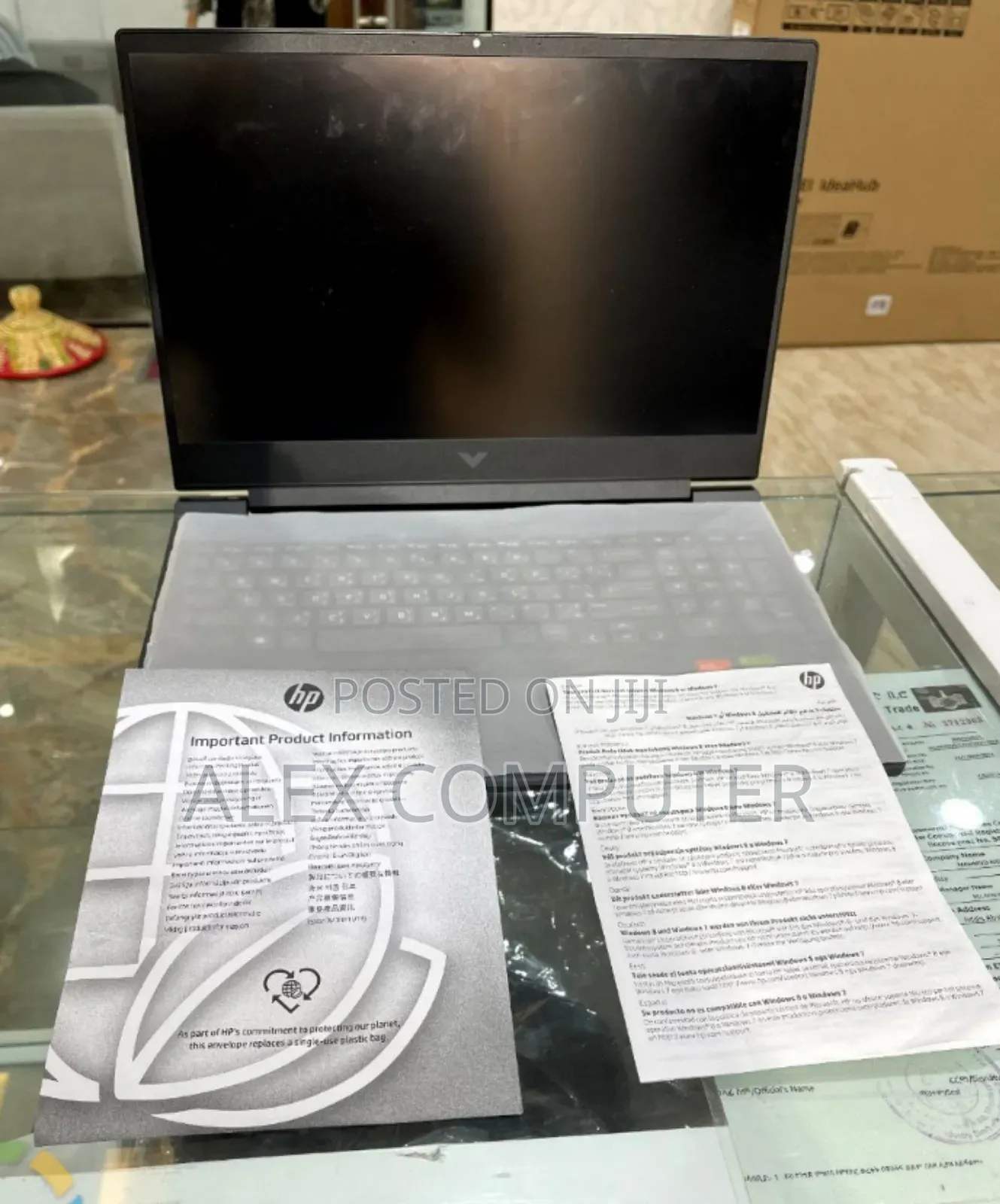 New Laptop HP Victus 16 16GB AMD Ryzen 7 SSD 1T