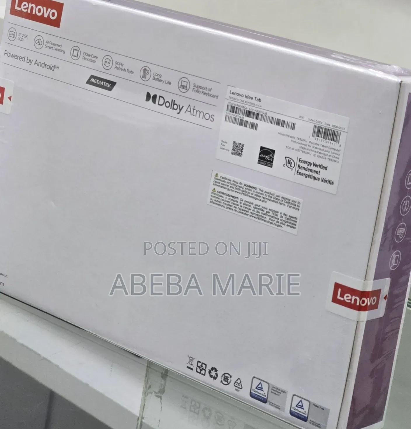 New Lenovo Tab M11 128 GB