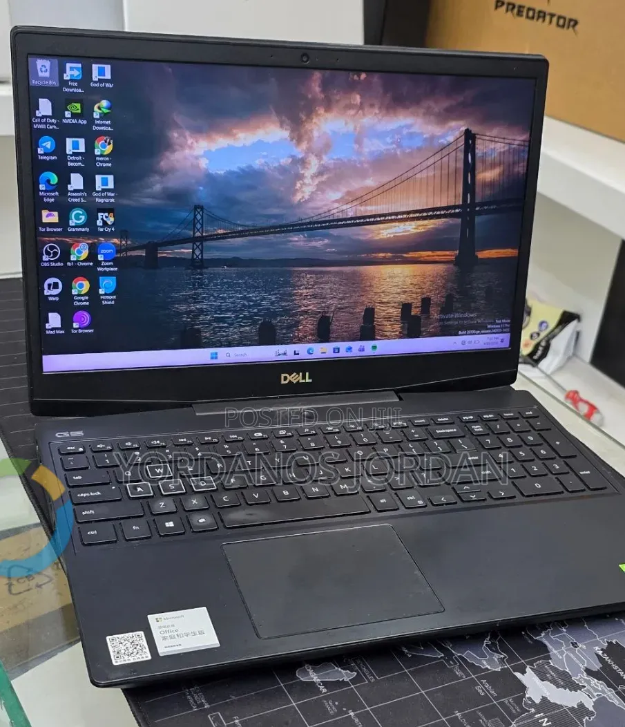 New Laptop Dell G15 5535 32GB Intel Core i7 SSD 512GB