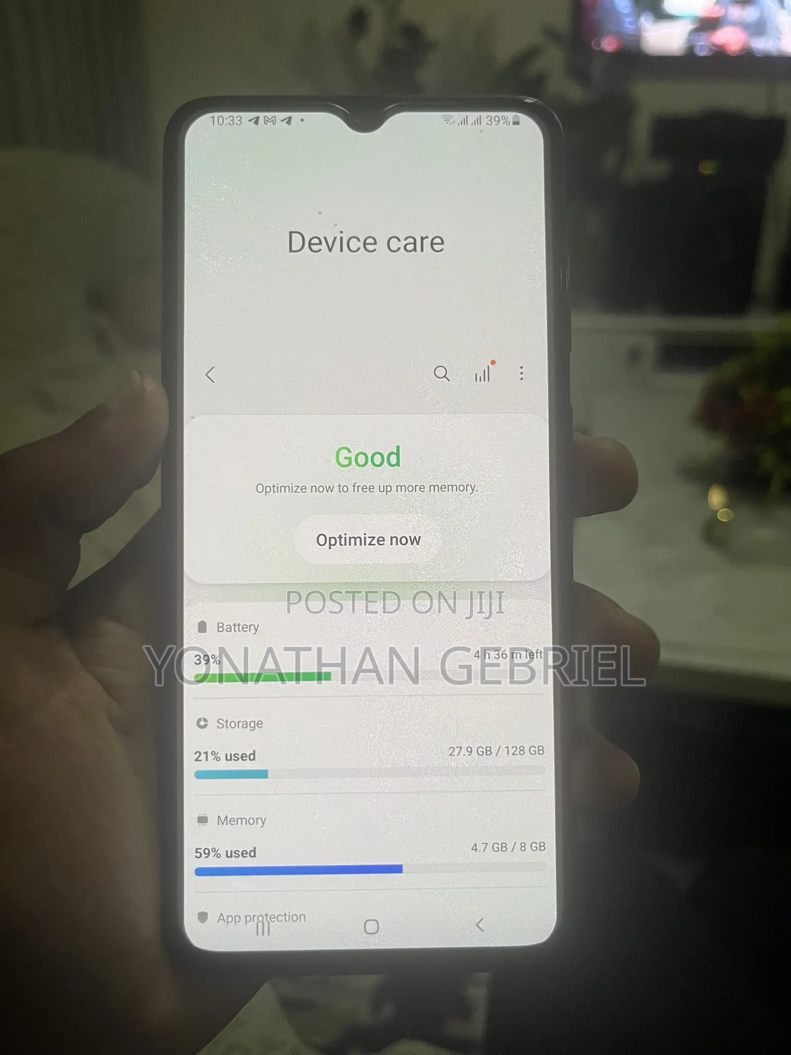 Samsung Galaxy A70 128 GB Blue
