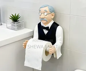 Creative Gentleman Butler Tissue Holder, European And American Modern