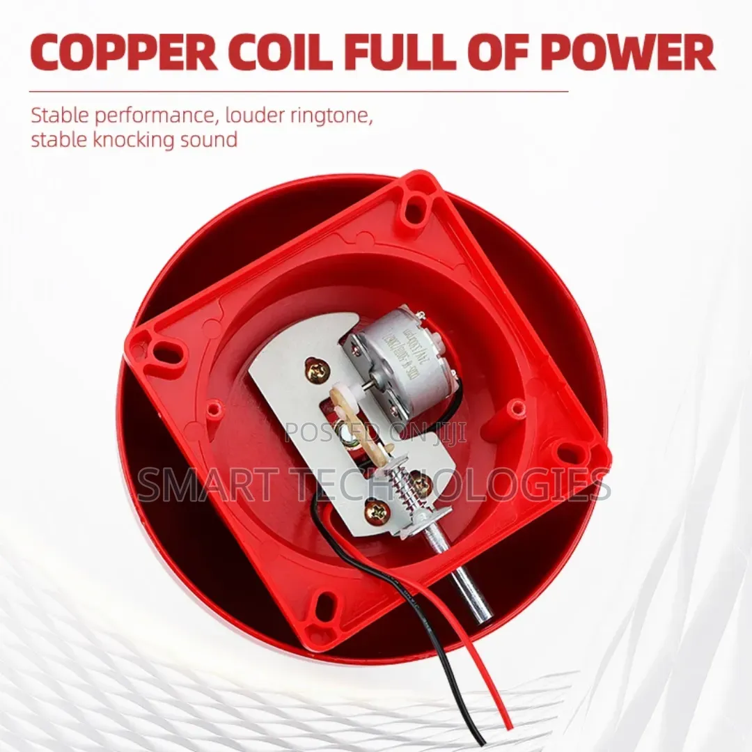 Electric Fire Alarm Bell 6 Inch 24v Dc