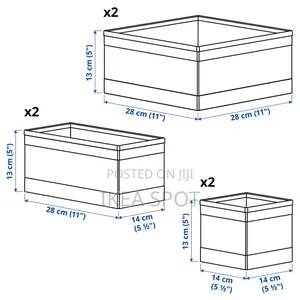Ikea 6pc Cloth Organizer