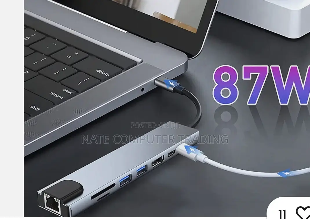C-Type to Hdmi 8-in-1 11-in-1