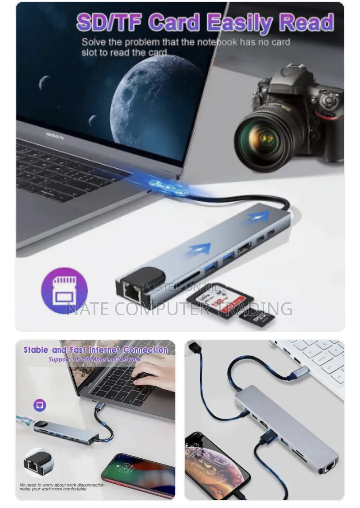 C-Type to Hdmi 8-in-1 11-in-1