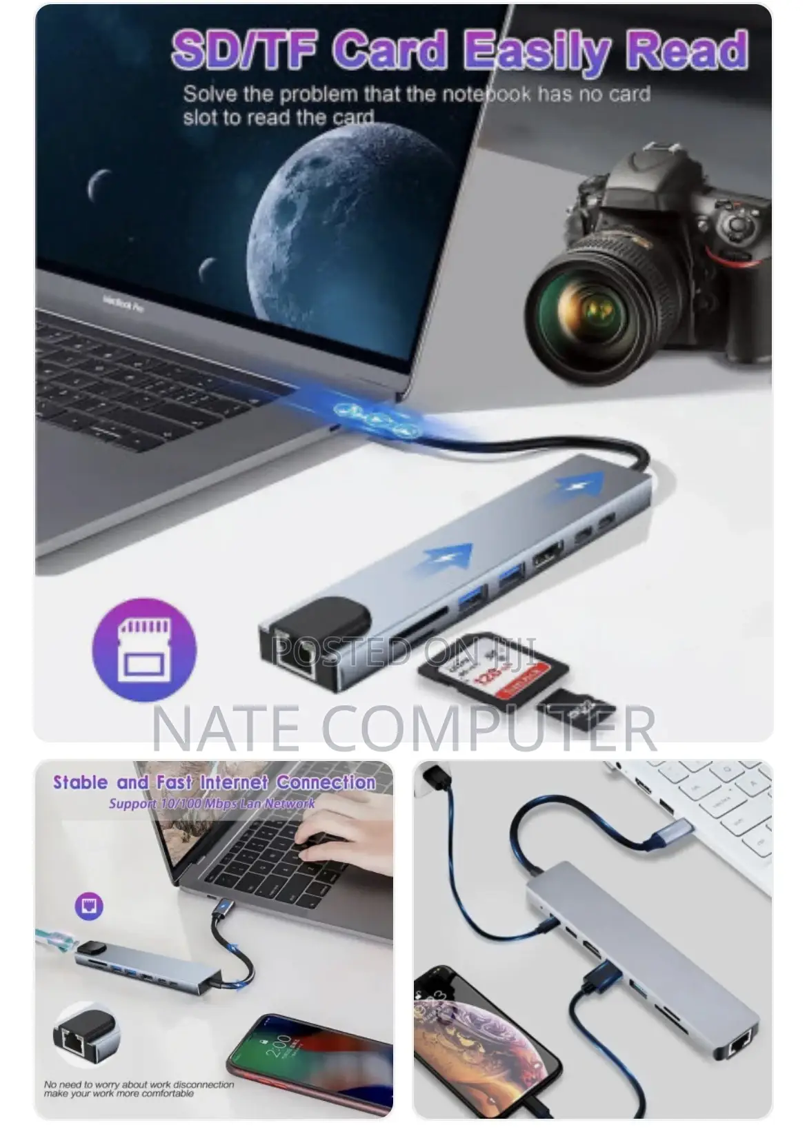 C-Type to Hdmi 8-in-1 11-in-1