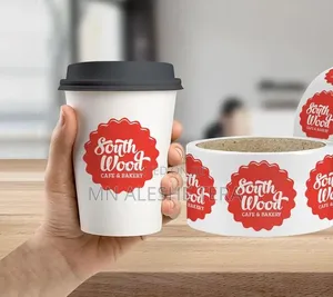 Coffee Cup and Logo Maker