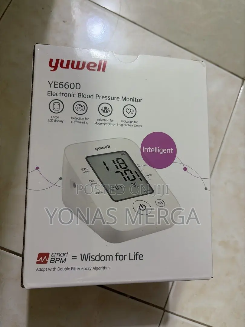 Automatic Blood Pressure Monitor奓翾sit Comfortabl With Your Arm Resting