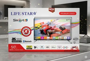 Lifestar 50” Smart Android Tv – Uhd | Double Glass | New 2026 Model