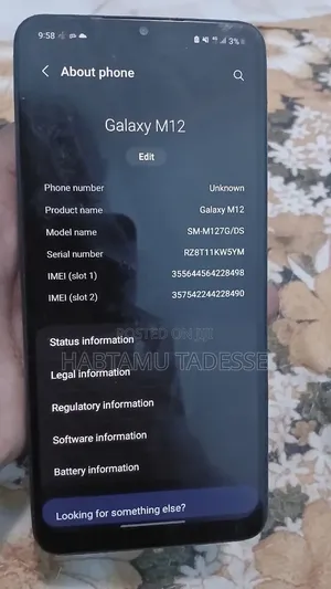 Samsung Galaxy M12 64 GB Blue