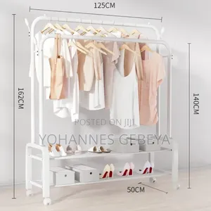 Multifunctional Clothes and Shoe Rack