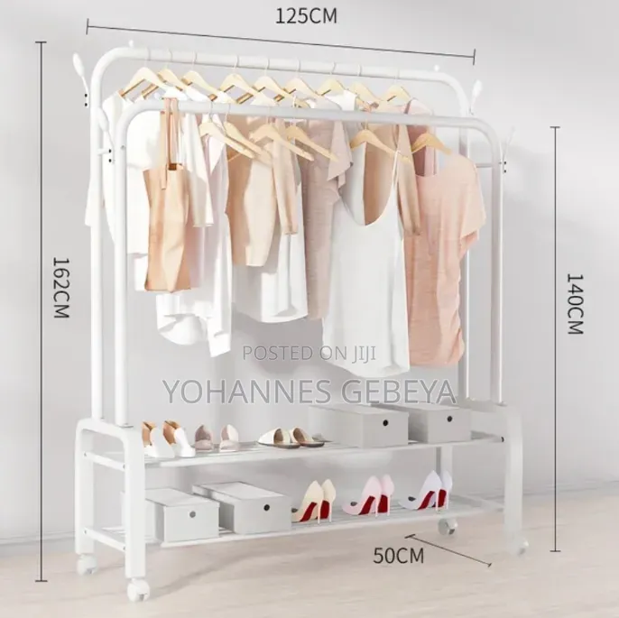 Multifunctional Clothes and Shoe Rack