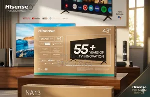 Hisense 43” Smart Vidaa Tv – A4 Series | Smart Entertainment
