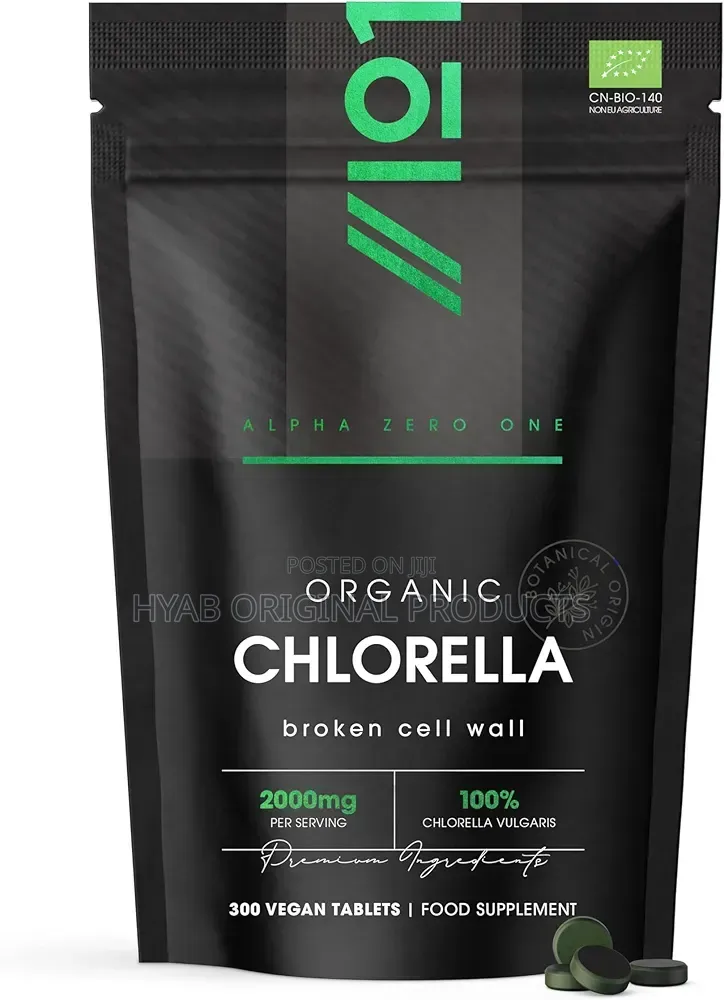 Chlorella 2000mg – 300 Vegan Tablets