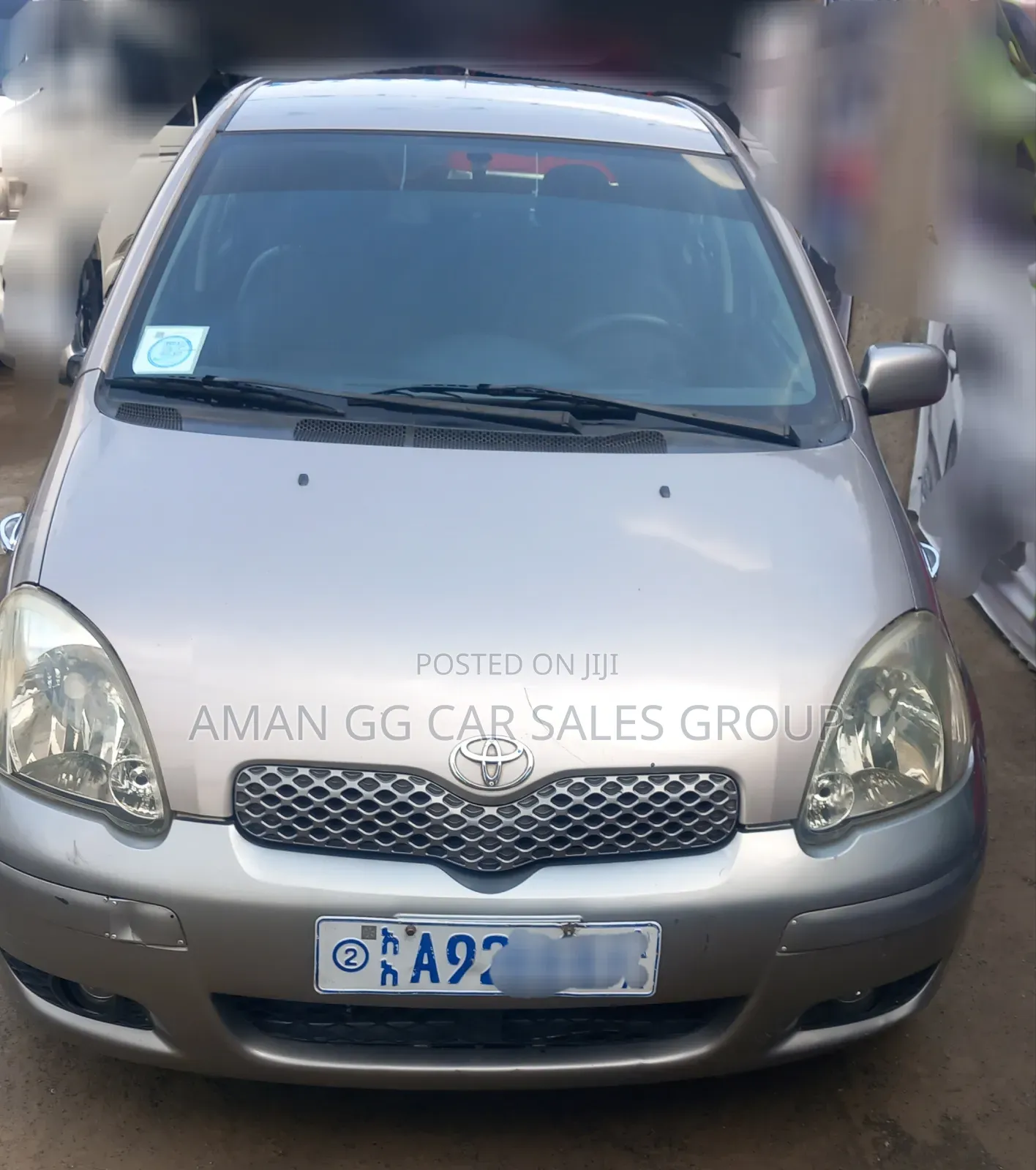 Toyota Yaris 2004 Gray