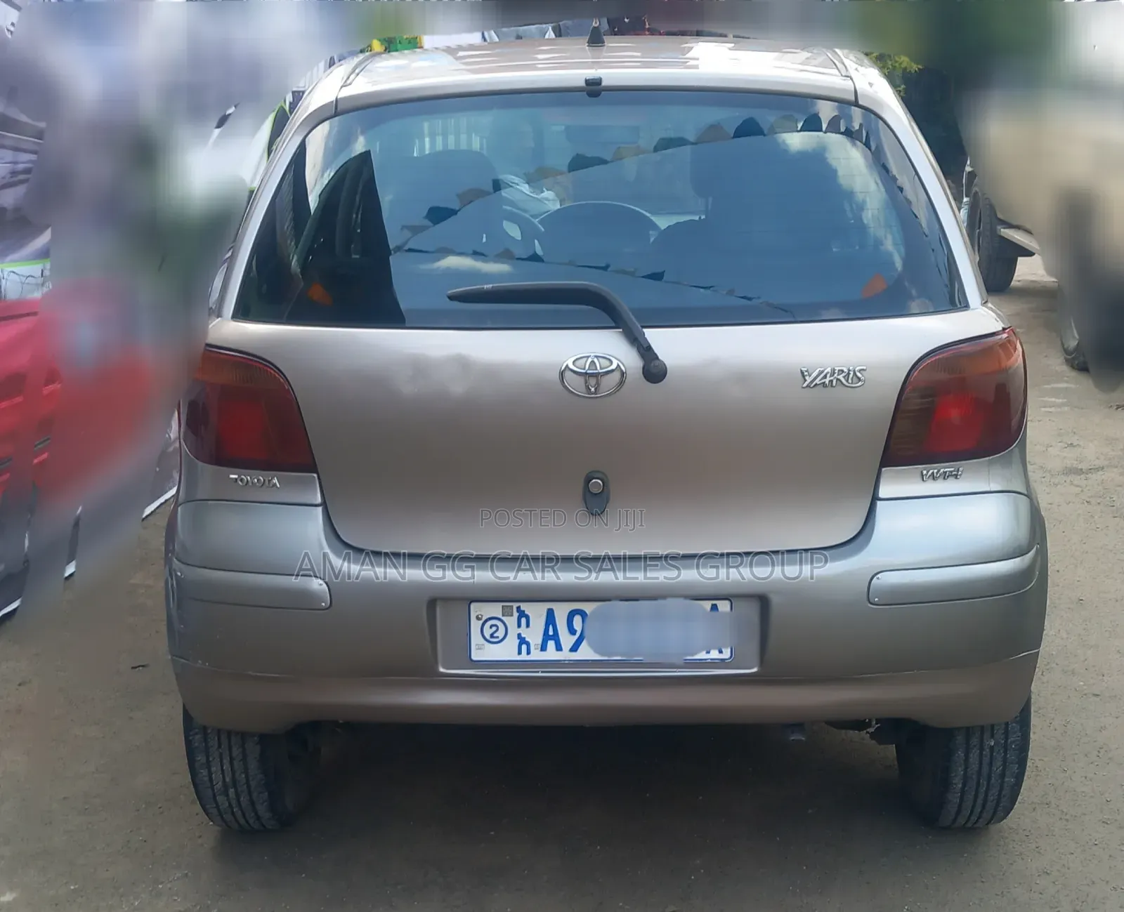 Toyota Yaris 2004 Gray
