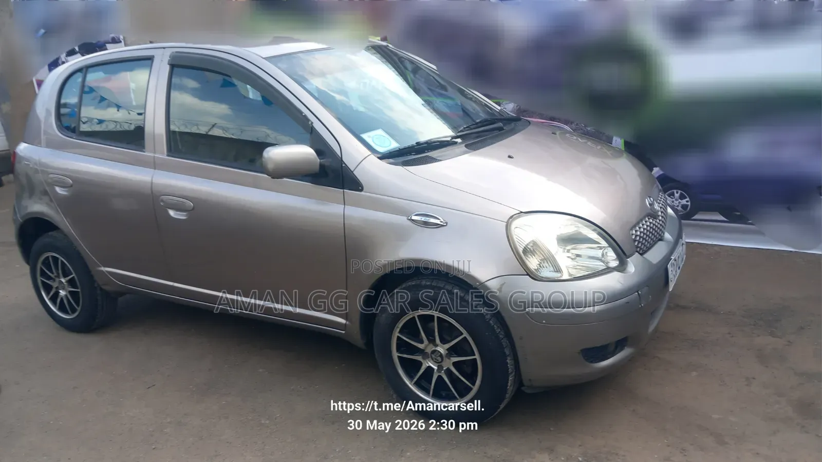 Toyota Yaris 2004 Gray
