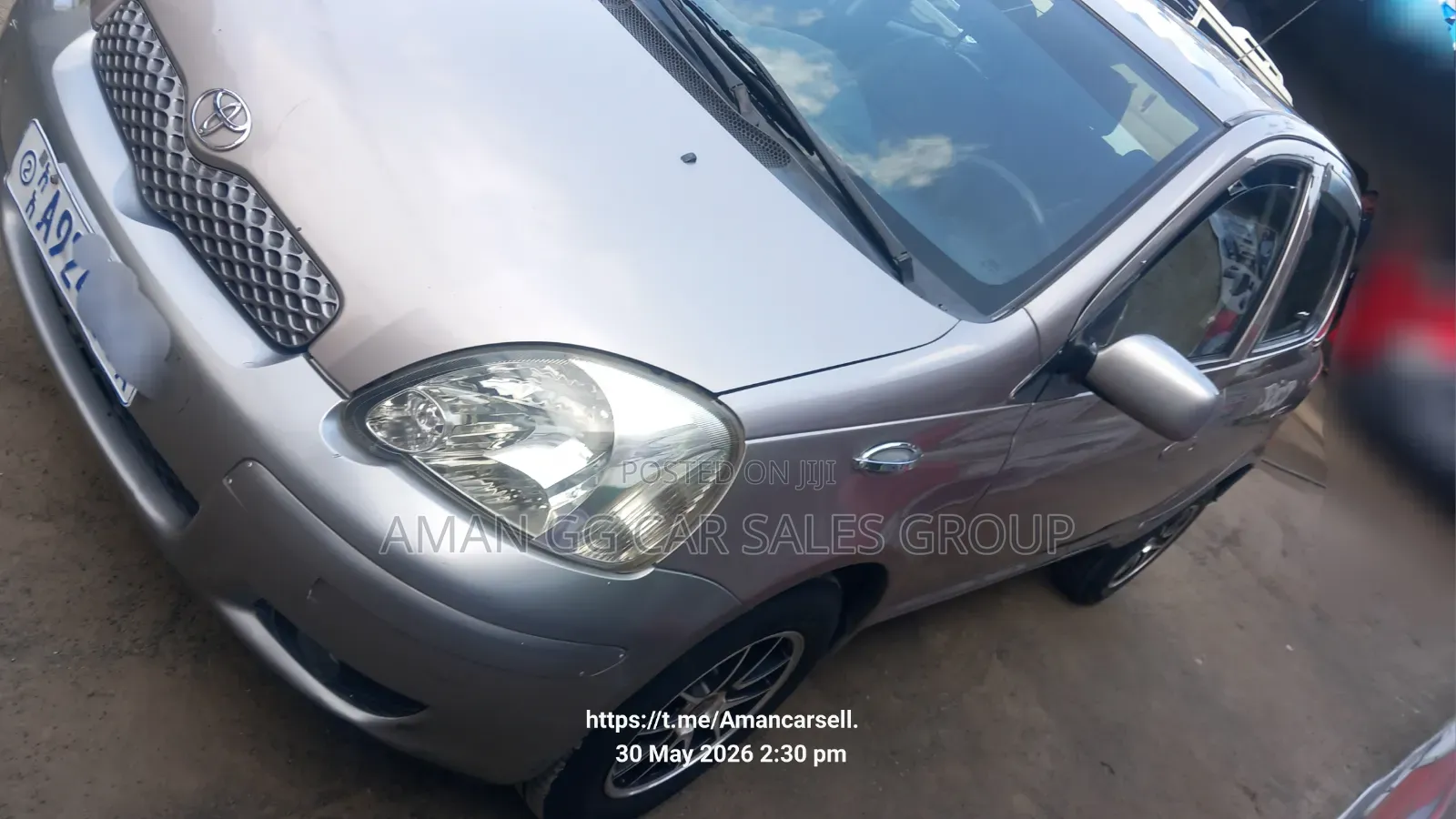 Toyota Yaris 2004 Gray
