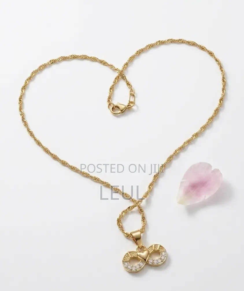 Gold Infinity Necklace