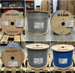 Cat 6 Full Coper Hikvison and D Link Cable Roll