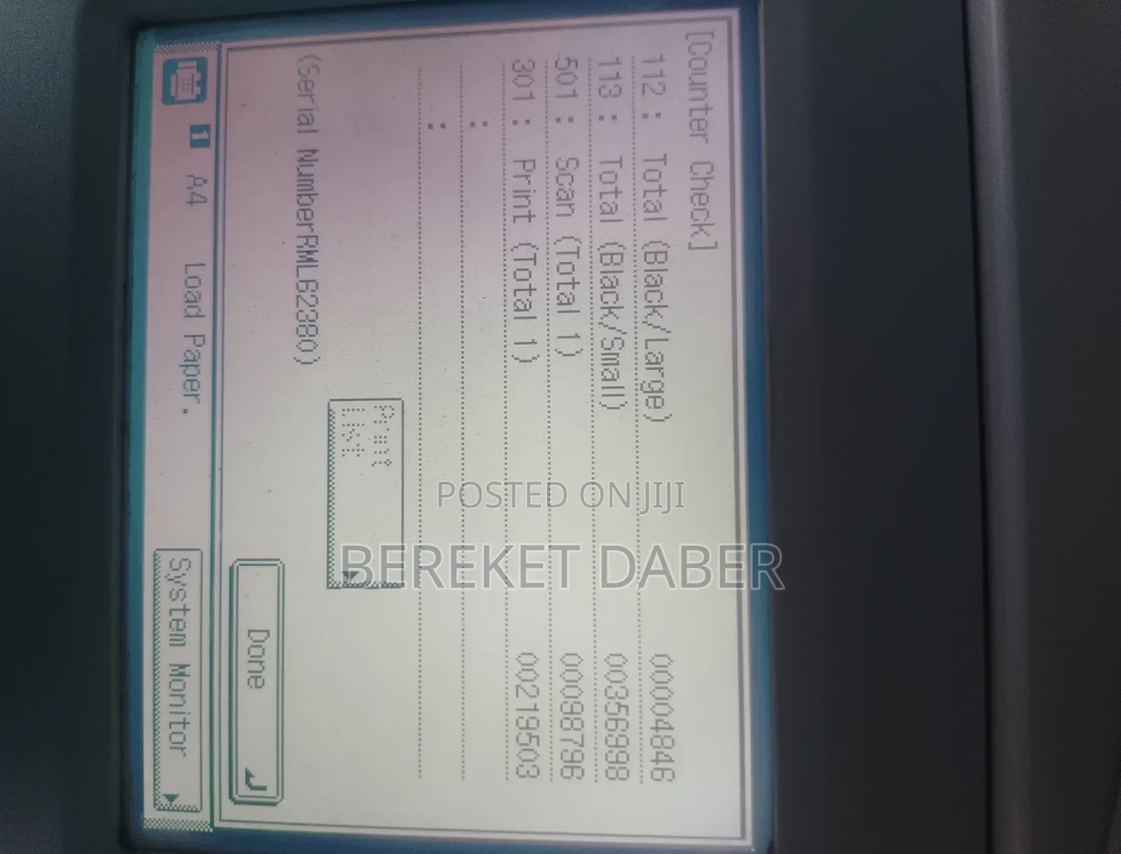 Canon 2520 Printer K