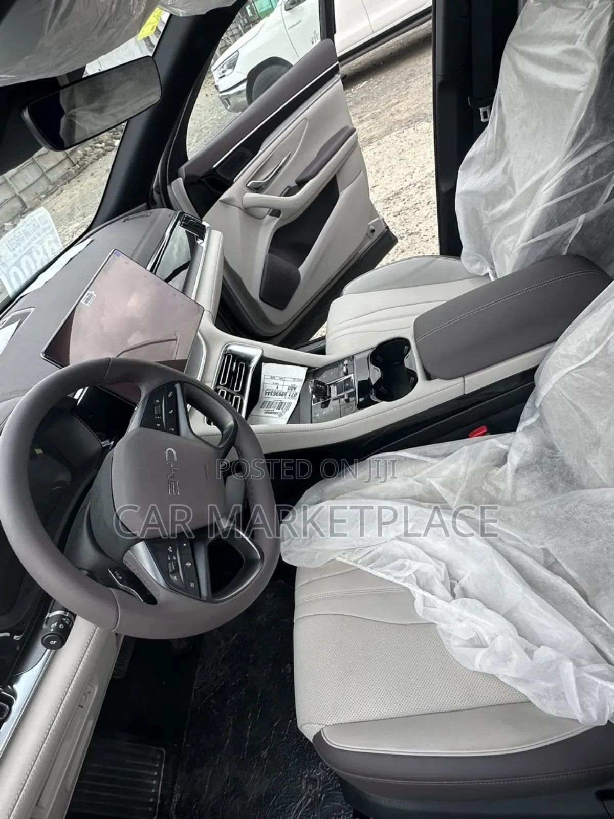 New BYD Song Plus 2025 White
