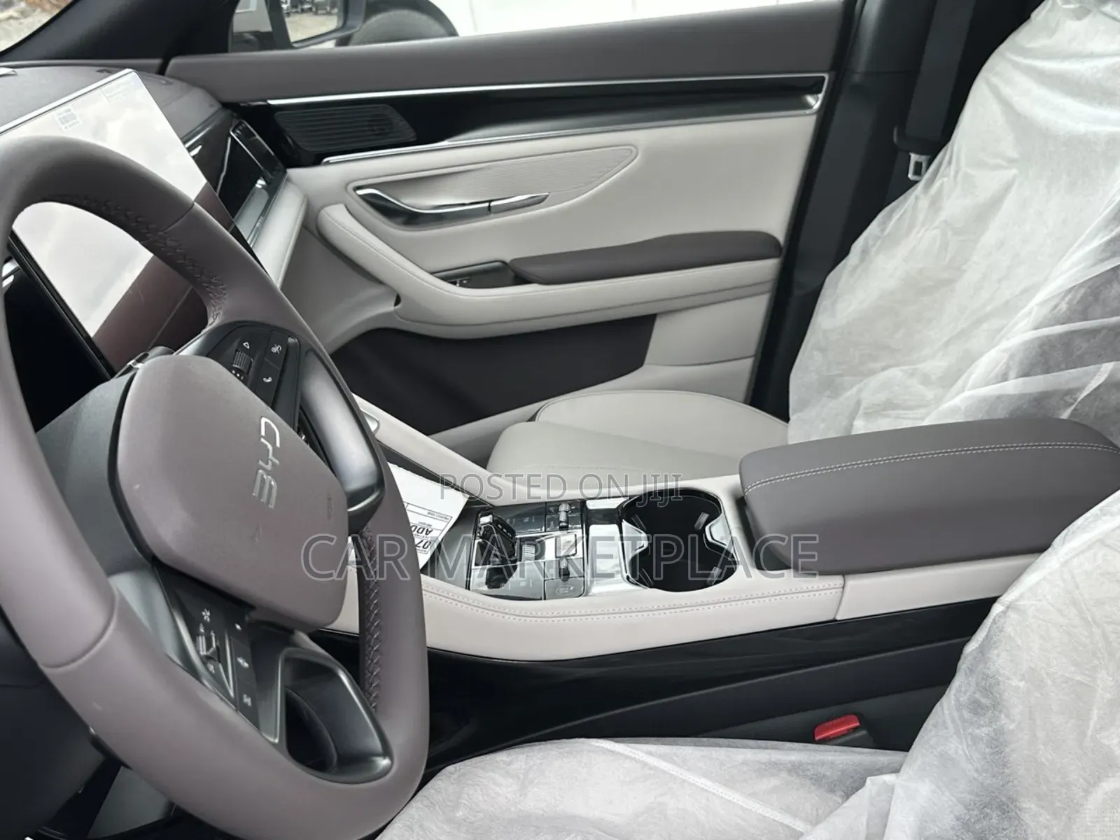 New BYD Song Plus 2025 White
