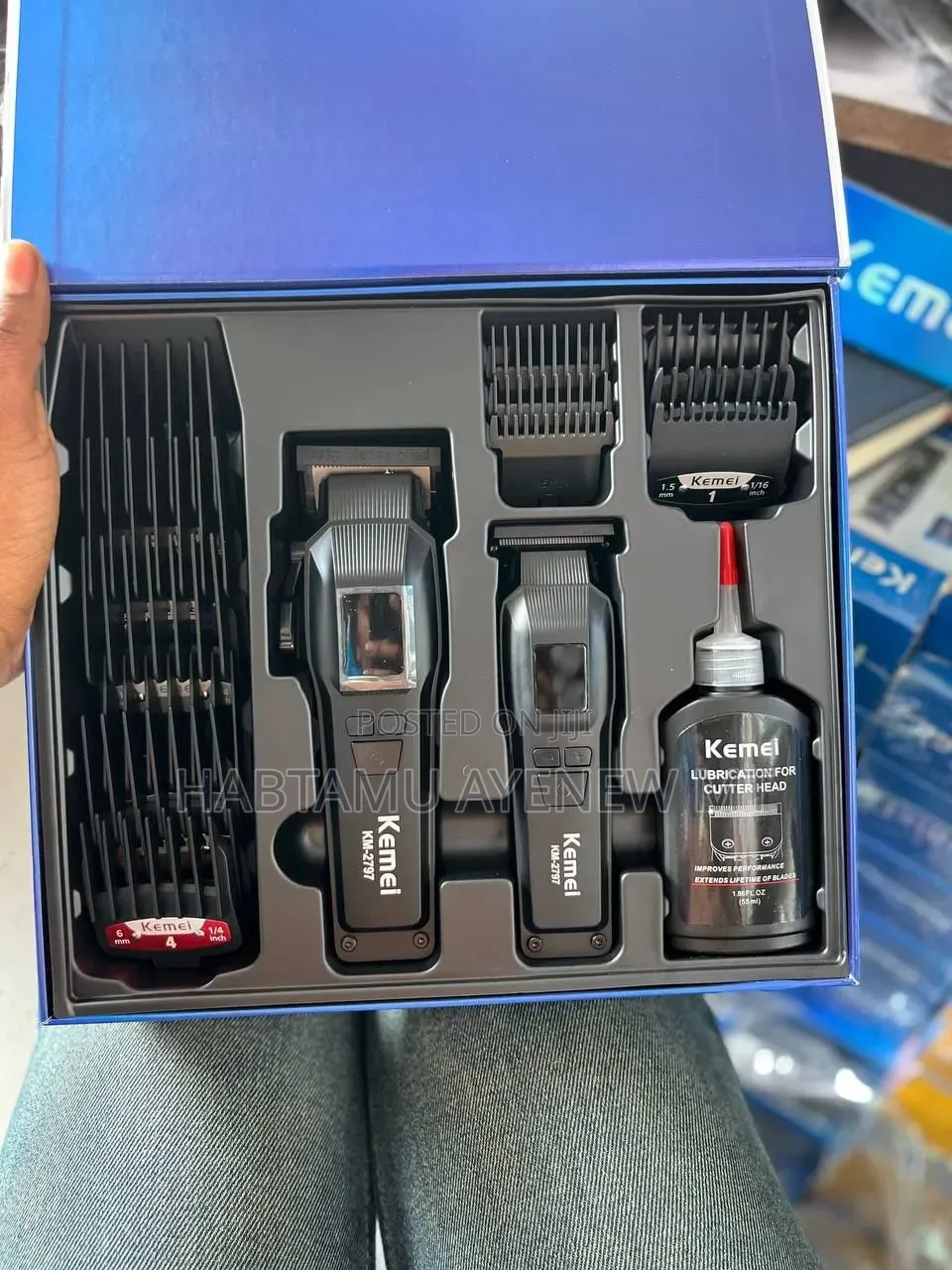 Kemei High Profession Hair Trimmer Set 4600 Mah