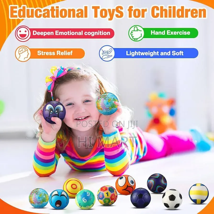 12pcs Mini Foam Stress Balls