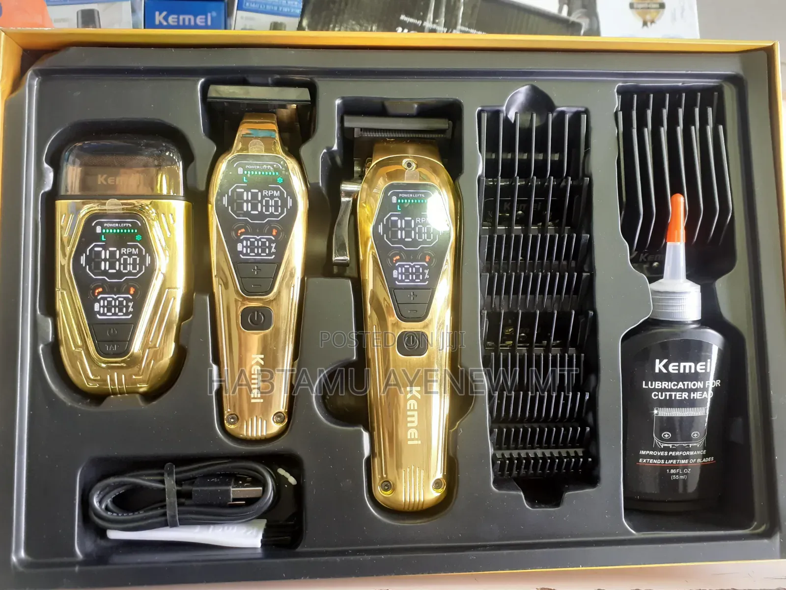 Kemei High Professional Hair Cutting Set