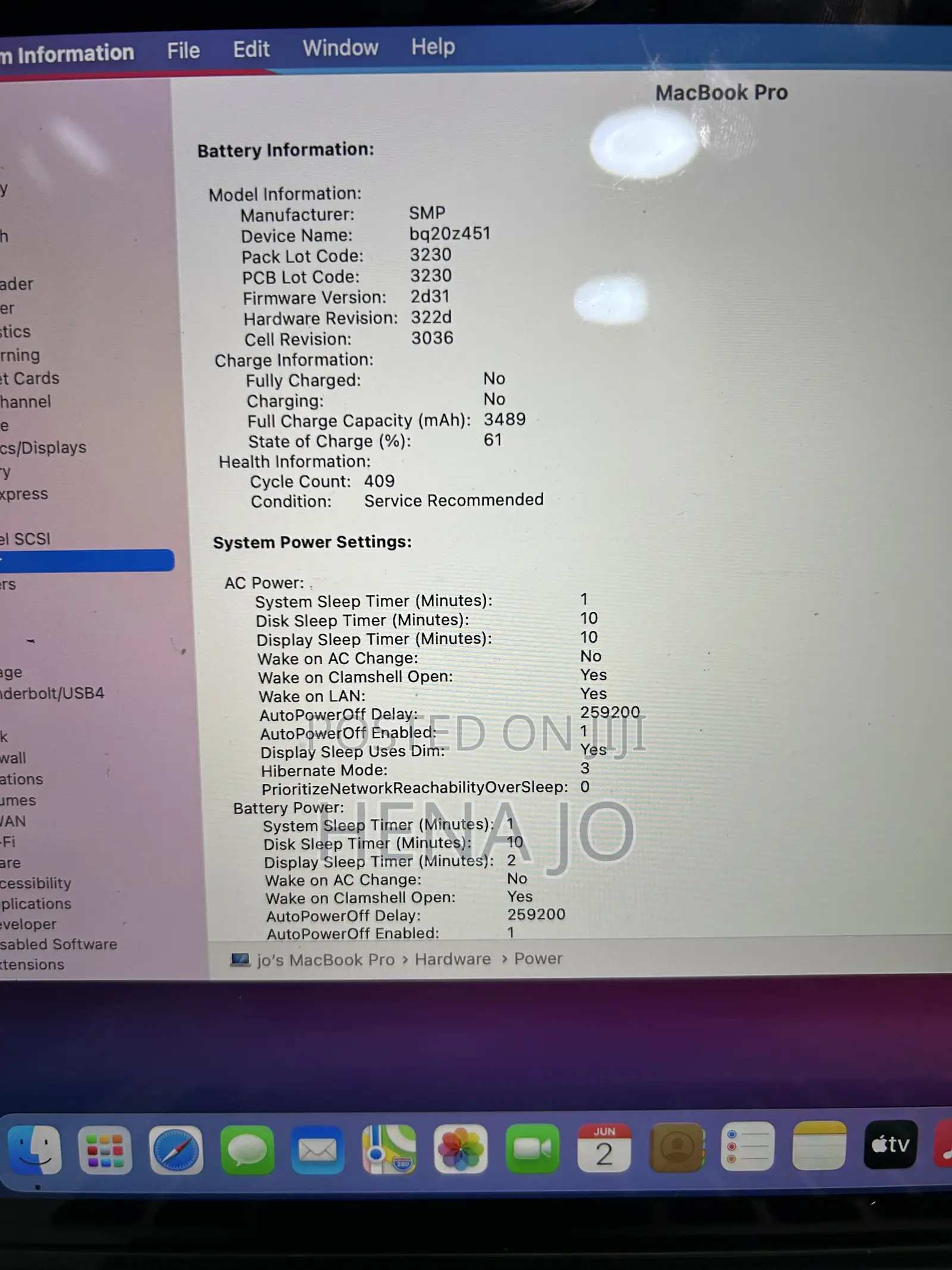 Laptop Apple MacBook Pro 2014 8GB Intel Core i5 SSD 128GB