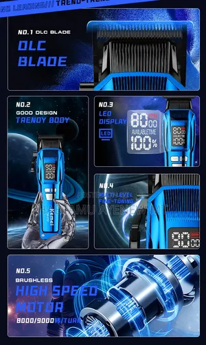 Kemei High Profession Hair Trimmer Set 4600 Mah
