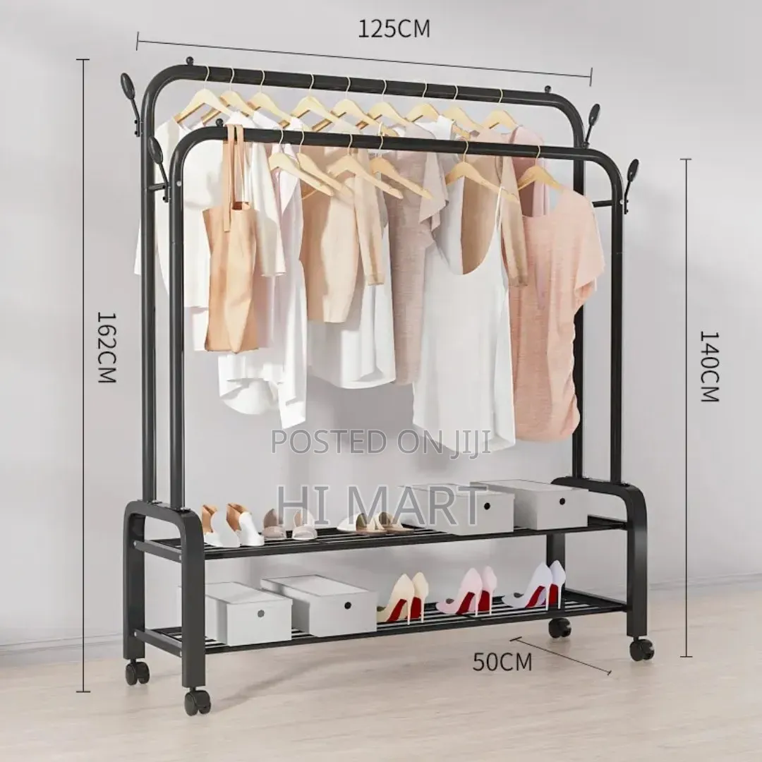 Multifunctional Clothes and Shoe Rack