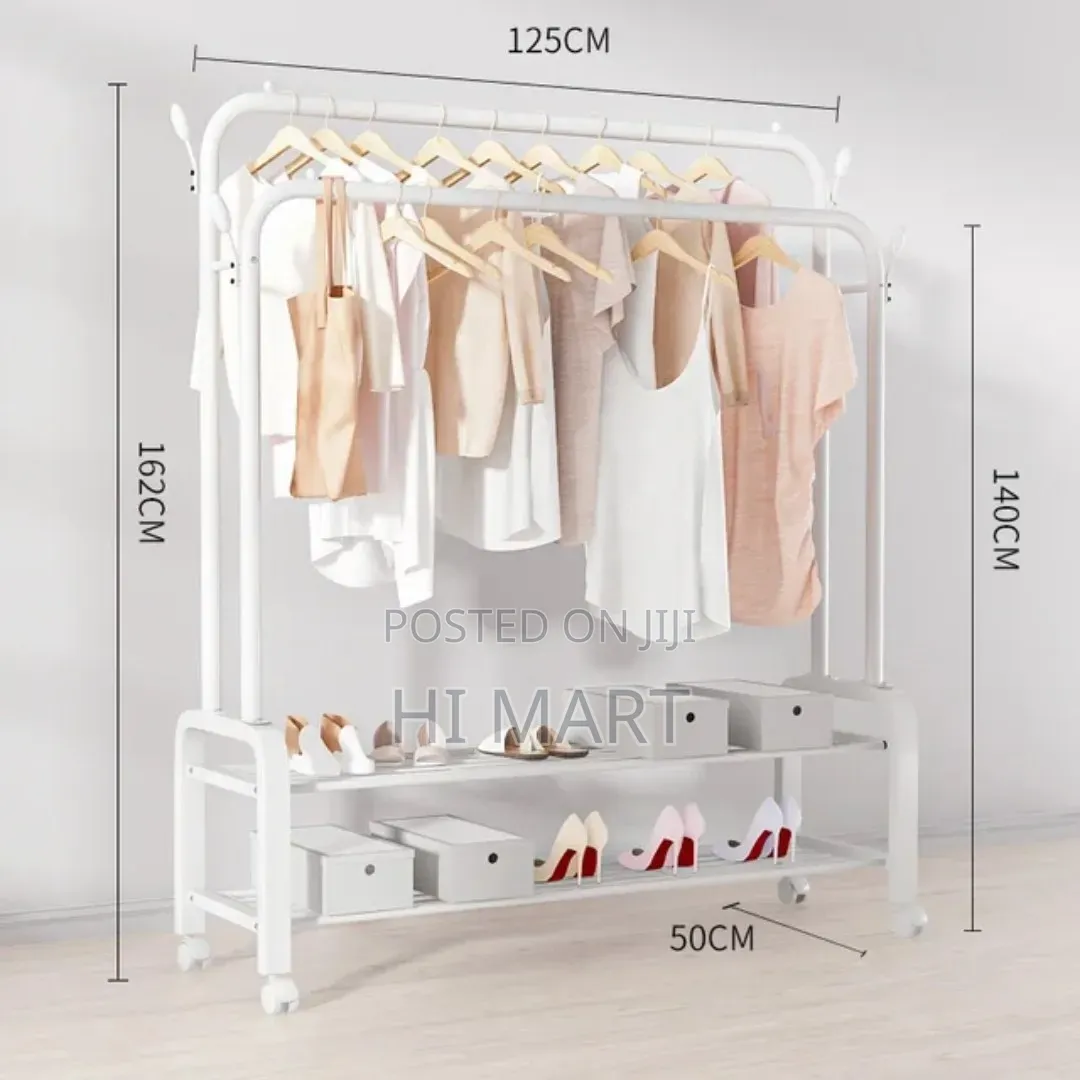 Multifunctional Clothes and Shoe Rack