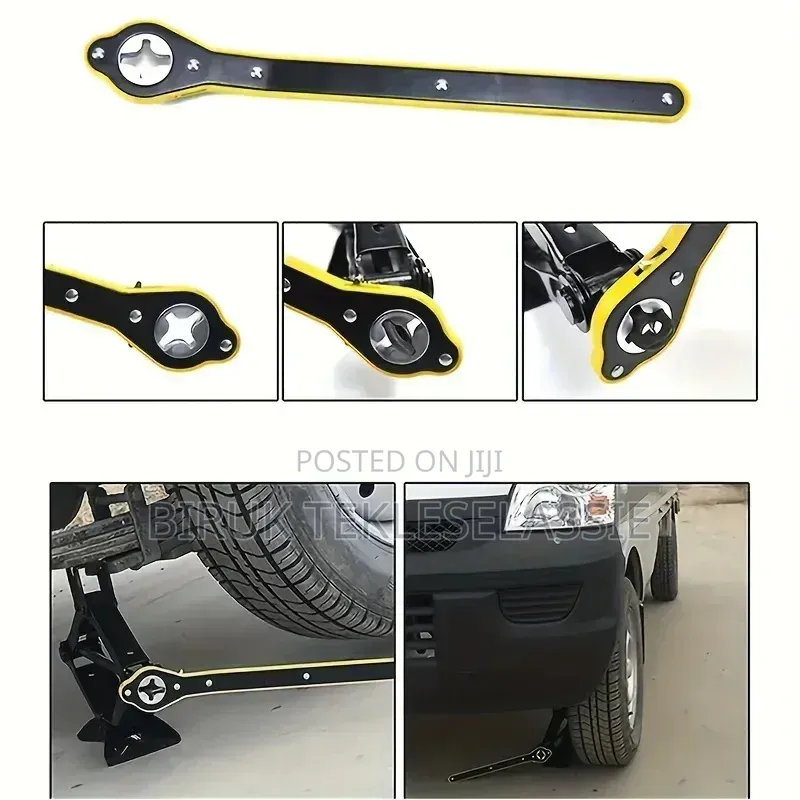 Car Labor-Saving Jack Ratchet Wrench Scissor Jack