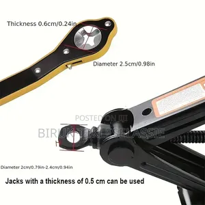 Car Labor-Saving Jack Ratchet Wrench Scissor Jack