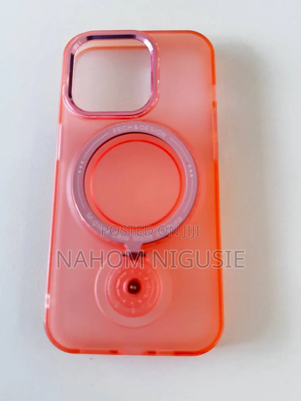I Phone 15 Case Pink Color