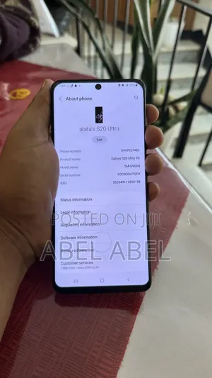 Samsung Galaxy S20 Ultra 5G 256 GB Black