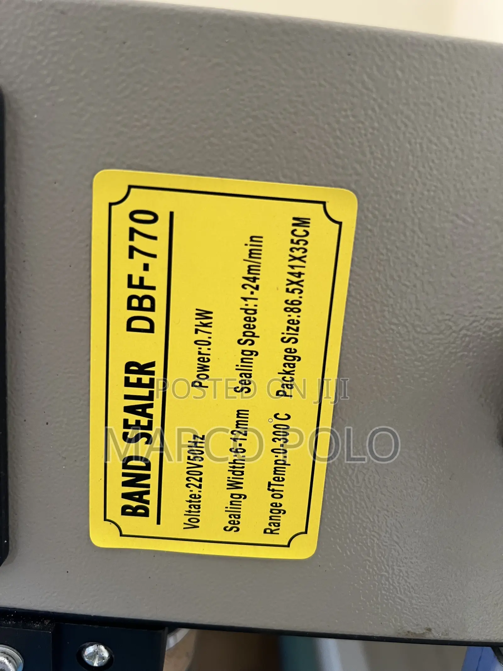 Vertical Band Sealer